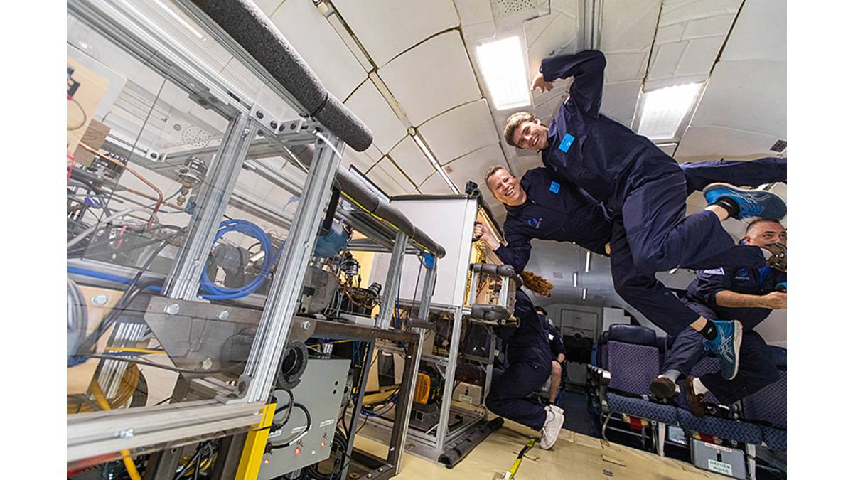 refrigerador para astronautas