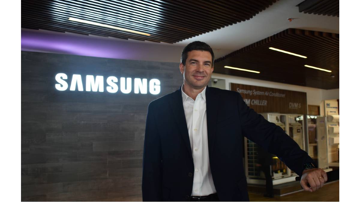 Martín Sierra se une al equipo regional de aires acondicionados de Samsung
