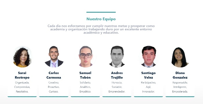 Equipo de trabajo Academia AFT