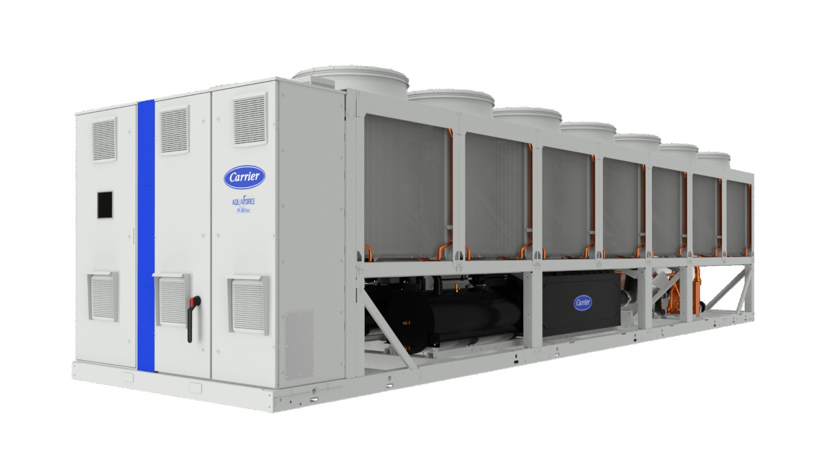 Carrier Launches HFO R 1234ze Chiller Series for Industrial