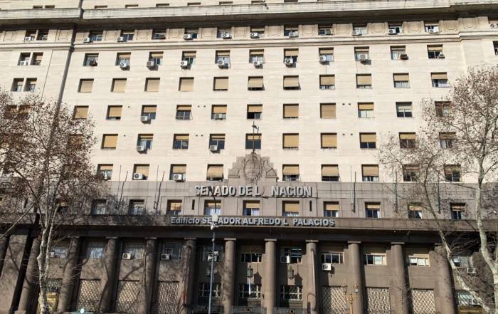 Fachada Senado Argentina