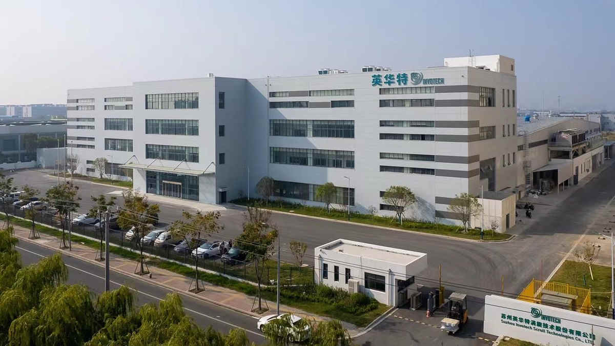 nueva planta de Invotech Compresor Scroll en Changshu