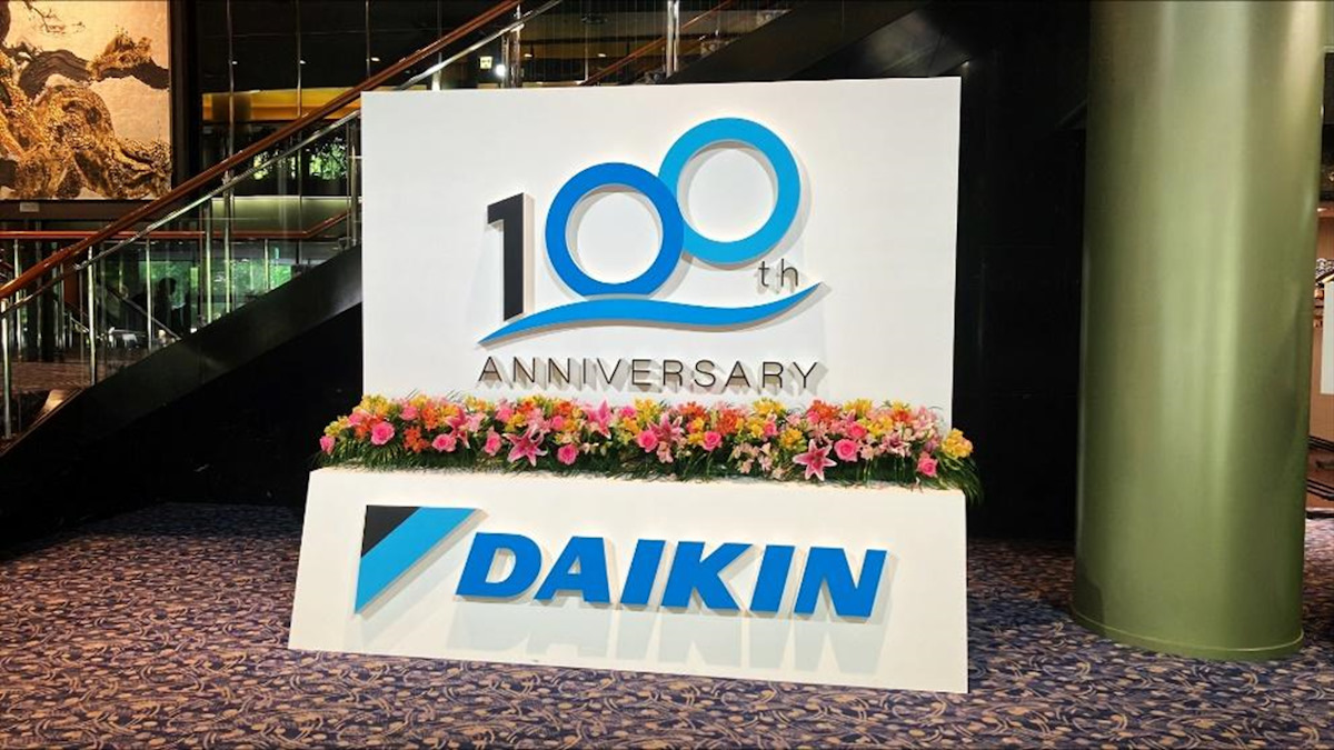 Daikin celebra el hito de su primer siglo de vida empresarial