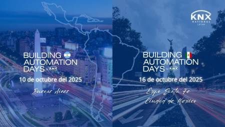 KNX LATAM presenta en octubre el “Building Automation Days” en Ciudad de México y Buenos Aires: innovación, tecnología y networking para el futuro de las edificaciones