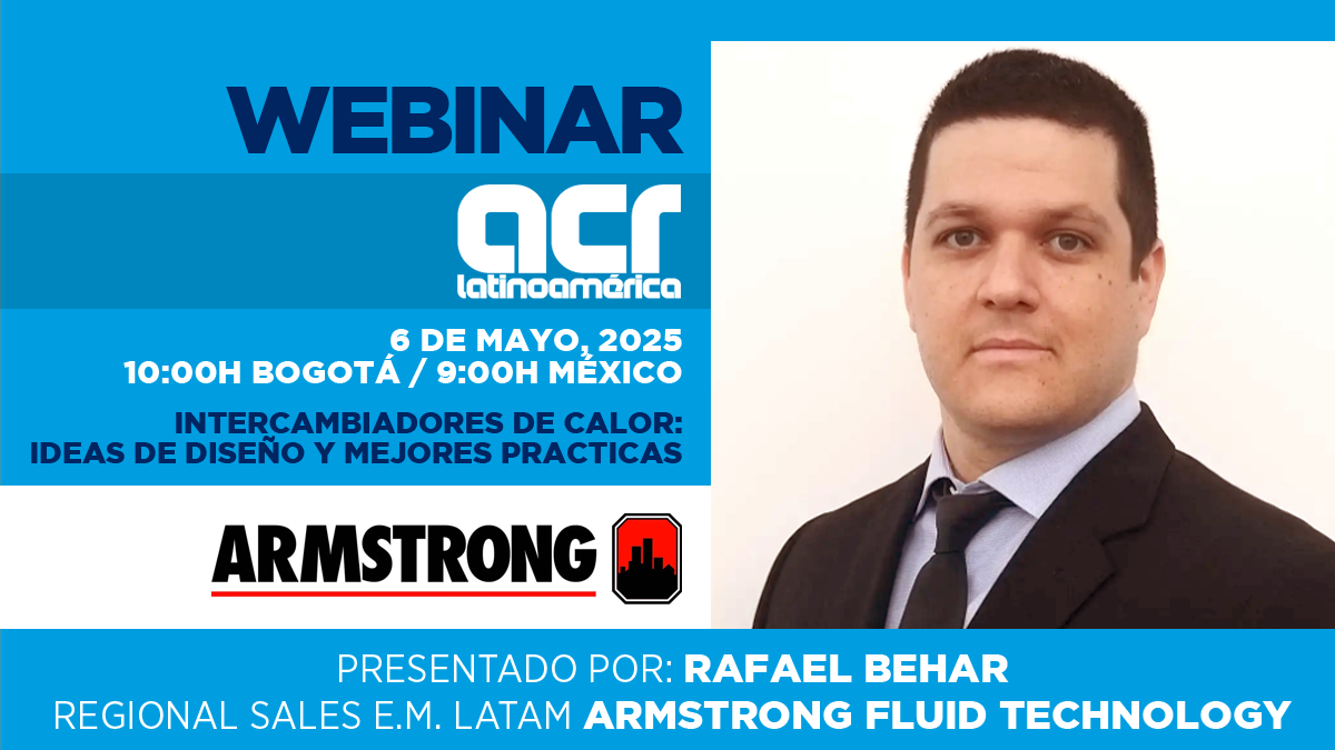 Webinar: Diseño y mejores prácticas en intercambiadores de calor para sistemas HVAC