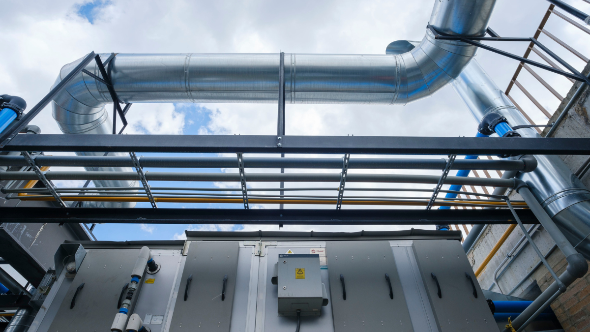HVAC project at the Javeriana University, finalist in the CALA Awards 2025 in the HVAC category