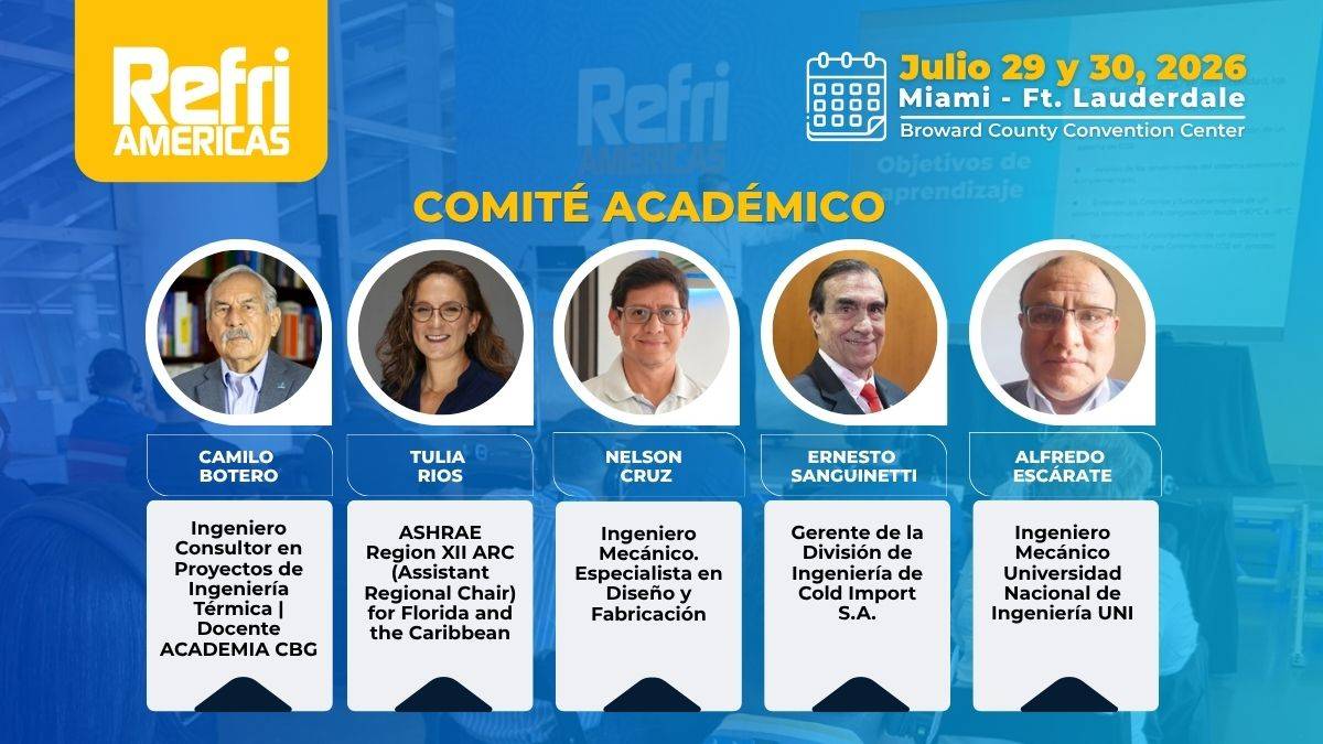 RefriAméricas 2026 will focus its Academic Congress on efficiency, decarbonization and technological transformation in HVAC/R