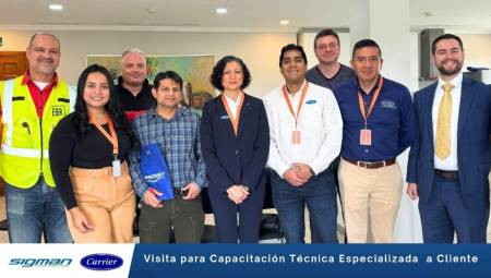 GRUPO SIGMAN y Carrier-VRF refuerzan la capacitación técnica del sector HVAC en Ecuador