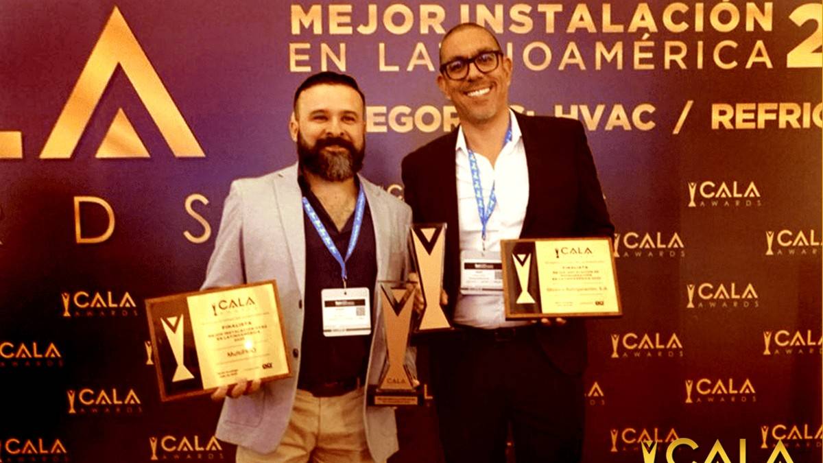 MultiFRÍO y Dicoma Refrigeración, ganadores de los CALA Awards HVAC/R 2025