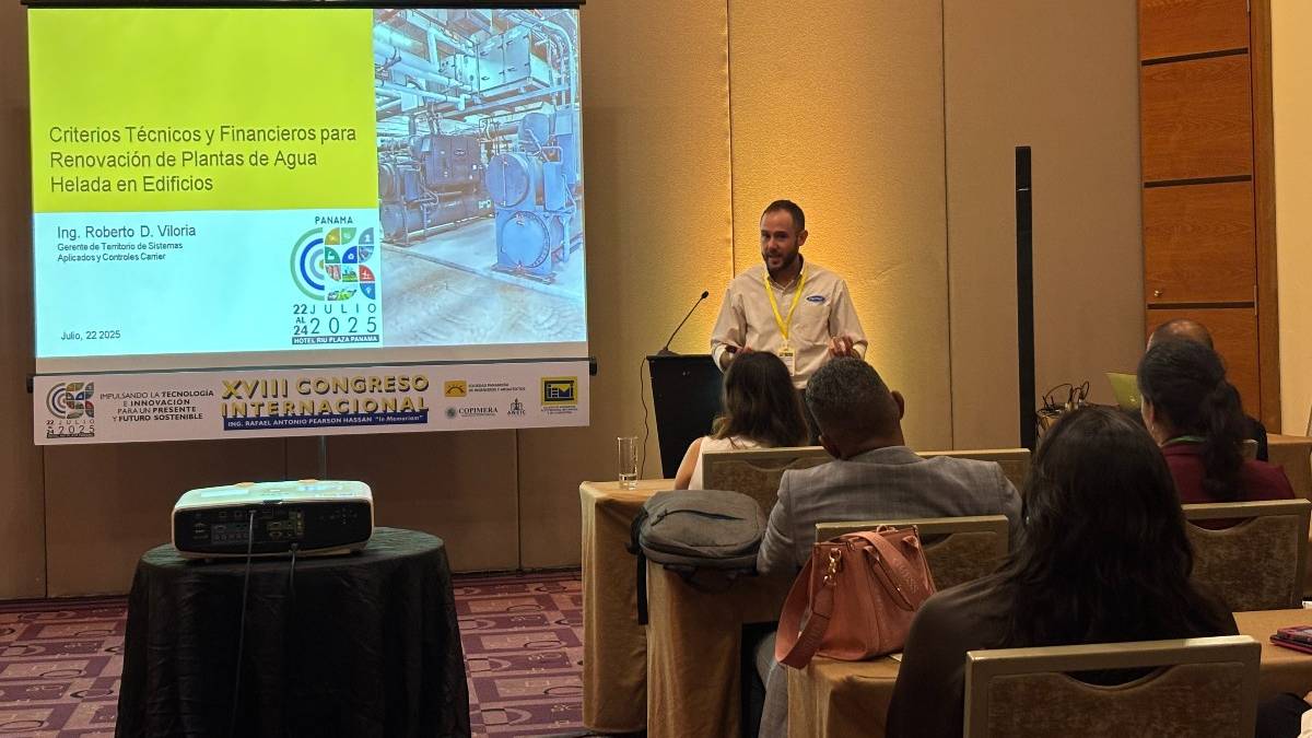 Climatizadora reinforces its commitment to the HVAC-R industry at an important congress in Panama