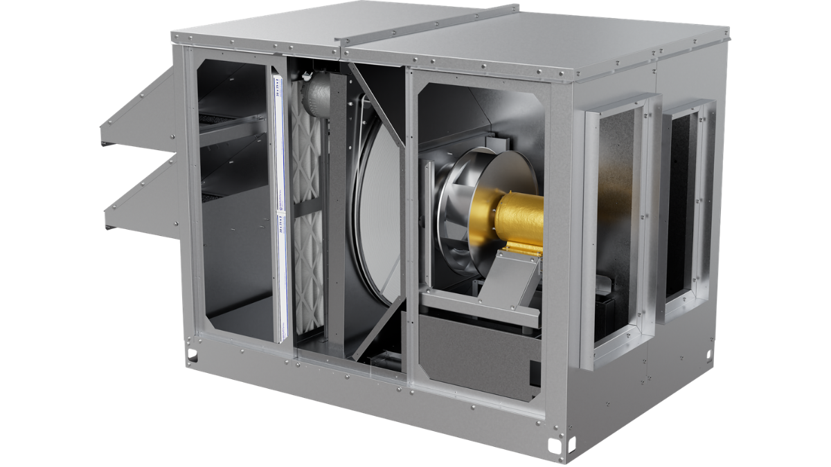 Greenheck mejora la eficiencia de sus ventiladores de recuperación de energía con tecnología de accionamiento directo